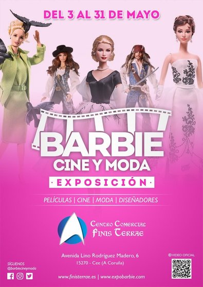 Exposicion Barbie Centro Comercial Finisterrae Cee