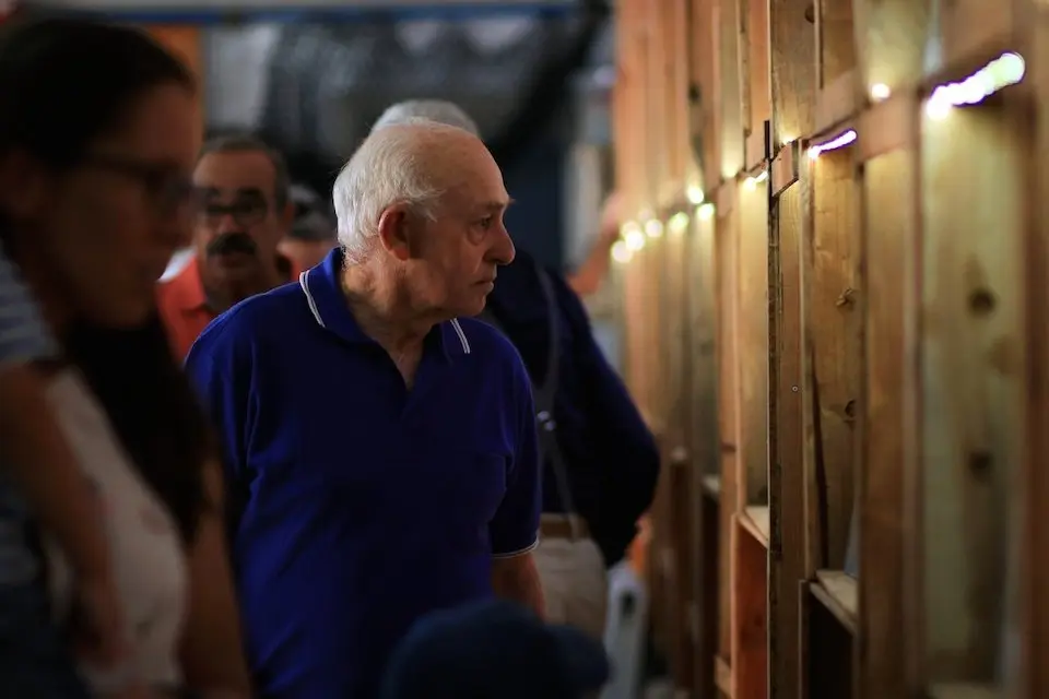 Gozando a exposicion no 40 aniversario do Lira CF-Foto-Nunegraphy