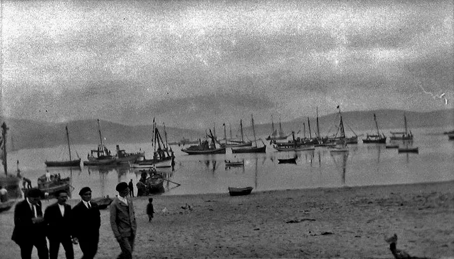 Camarinas-Festas do Carme anos 30-Foto-Ramon Caamano