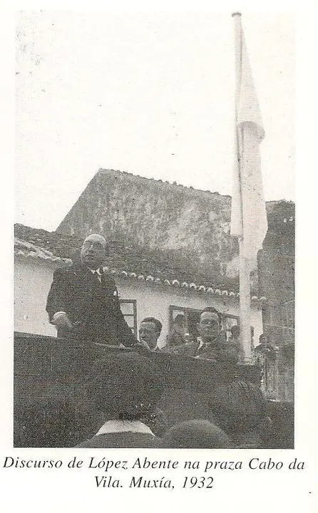 Muxia-Lopez Abente en 1932-Foto-Ramon Caamano