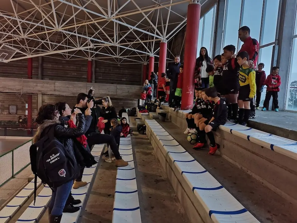 Sacando fotos do album en Muros 6