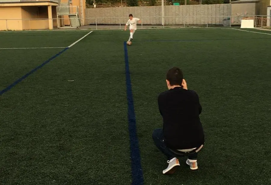 Sacando fotos en Cerqueda 1