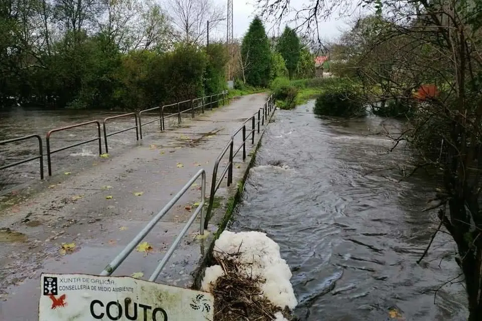 Temporal Elsa en Santa Comba 2