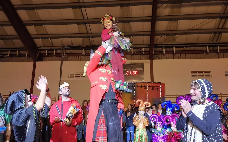 Entroido de Fisterra 2020-Noelia dos Enjominados a Rainha