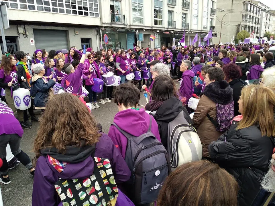 Manifestacion multitudinaria en Verin