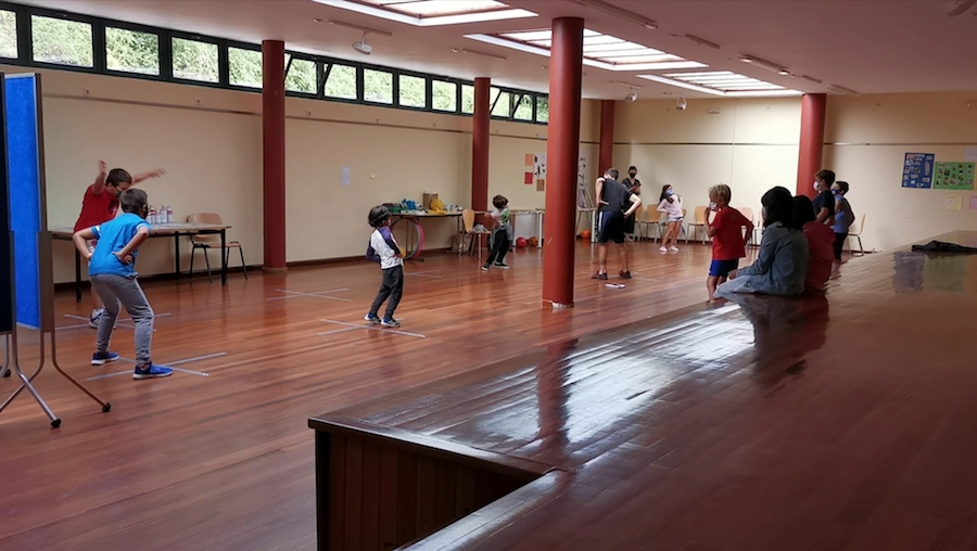 Breakdance en Corcubion