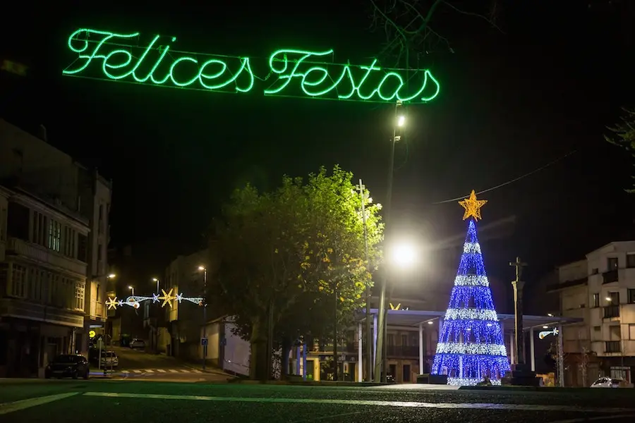 Alumeado de Nadal no Concello de Ponteceso