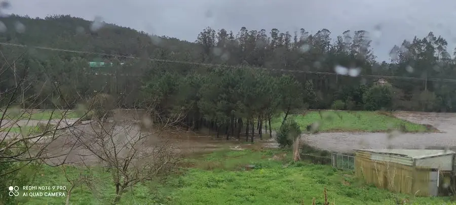 Borrasca Karim ao seu paso por Cundins-Foto-Anthia Romero