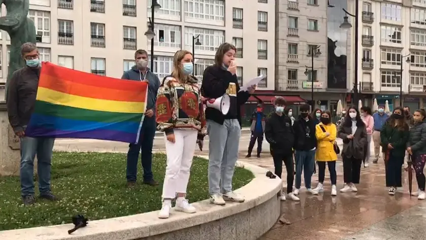 Concentracion Xustiza para Samuel en Cee