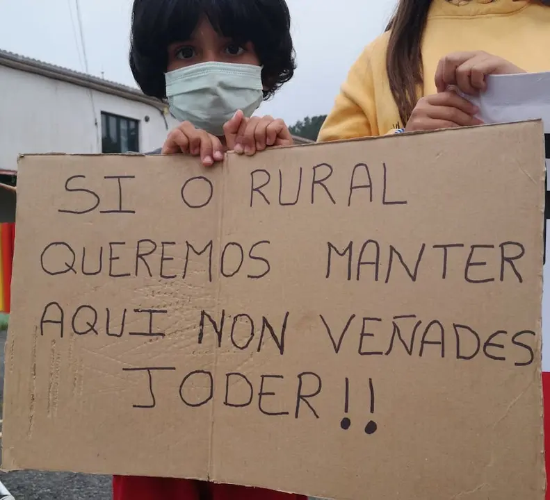 Concentracion CEIP Areouta contra os recortes 78