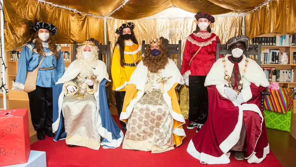 Reis magos na Biblioteca de Ponteceso 2