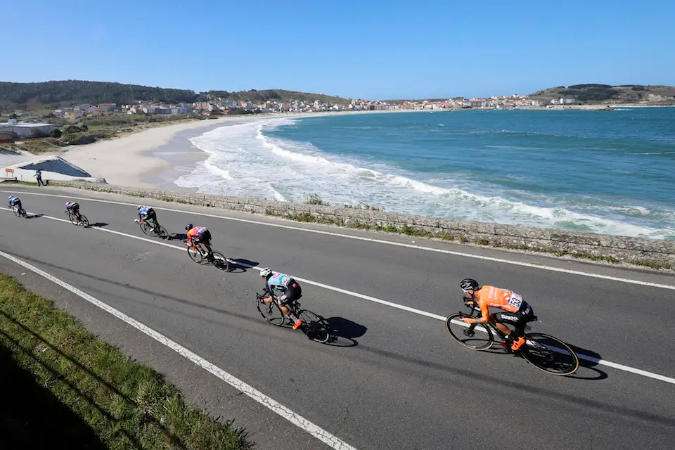 Gran Camino 2022 - 1st Edition - 2nd stage Bertamirans - Mirador do Ezaro 182 km - 25/02/2022 - Scenery - photo Luis Angel Gomez/SprintCyclingAgency©2022