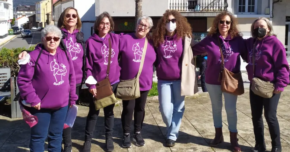 8M en Carnota Mulleres de Sonlila