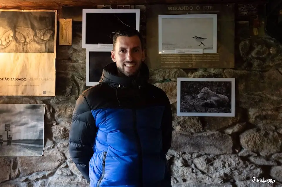 Javier Carballo Bichino na Capela do Pilar.-Foto-Juan louro