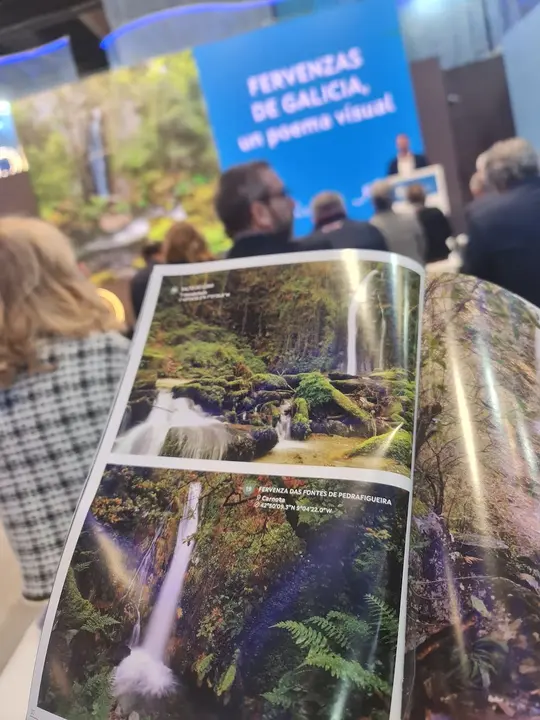 Fervenza de Pedrafigueira na guia da Xunta