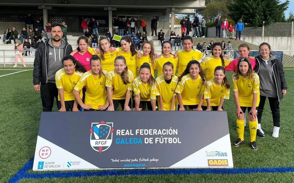 Seleccion da Costa sub14 fem