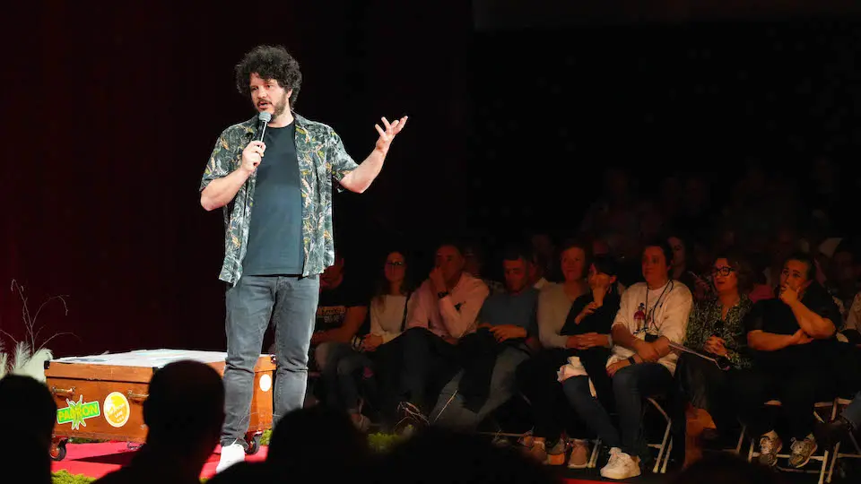 Xose Tourinan na Mostra do Encaixce