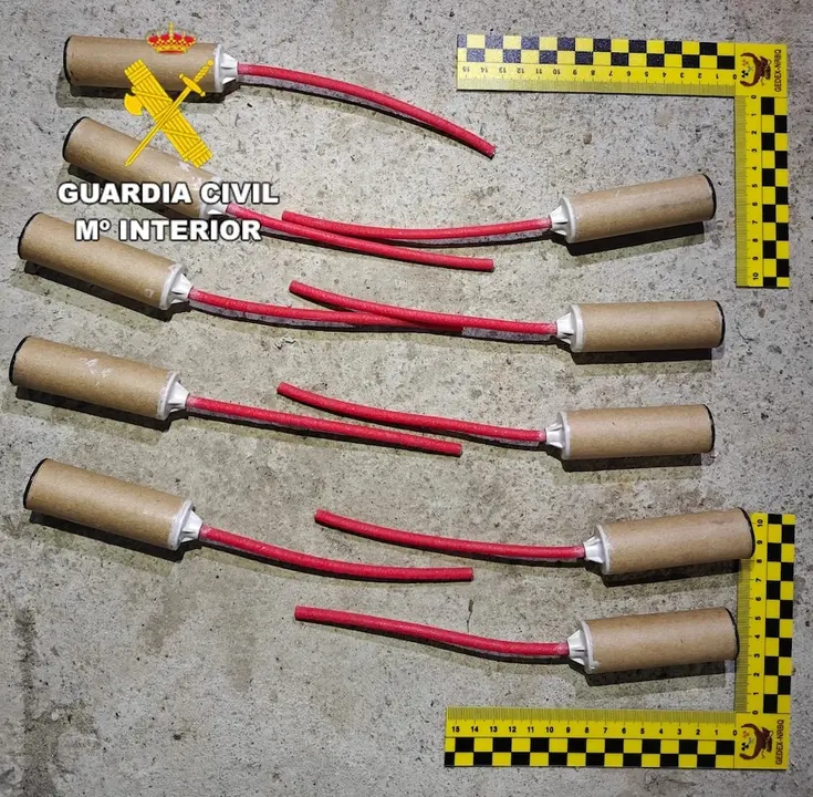 explosivos dinamita pesca camarinas