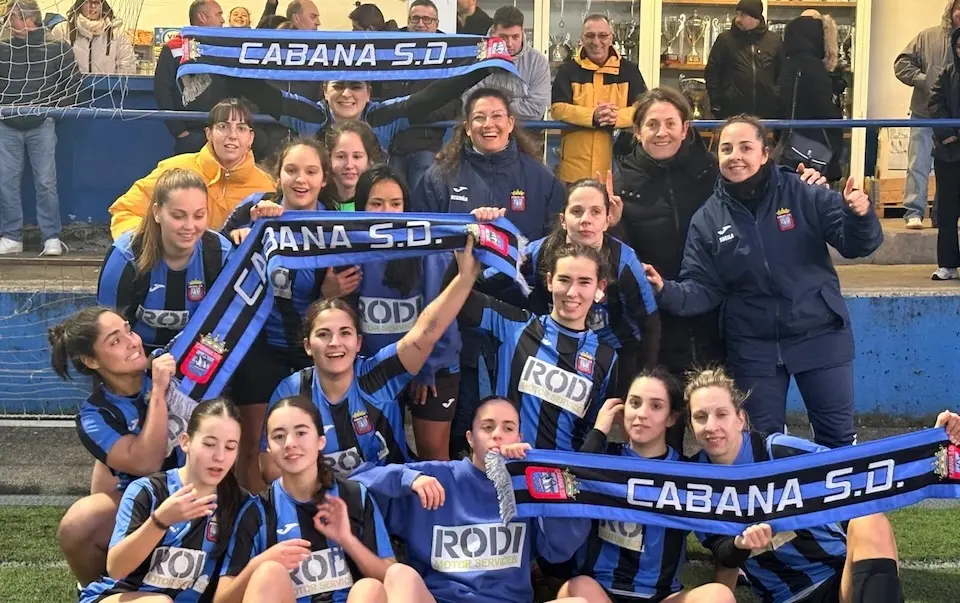 Cabana SD Pasa de rolda na Copa da Costa FEM