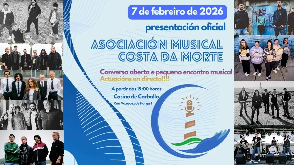 Asociacion MUsical Costa da Morte algunha das suas bandas