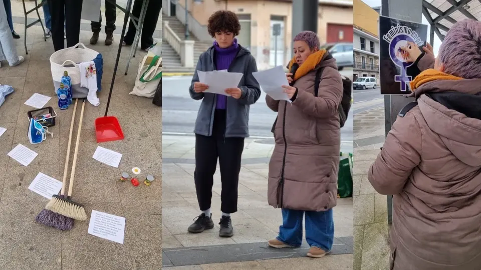 Candela e Elva de Feminismo en Pe