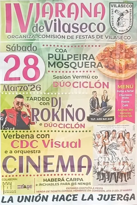 Festas de Vilseco Vimianzo 2026