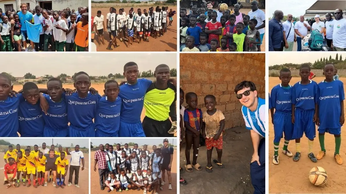 As asistencias do Fútbol da Costa a África