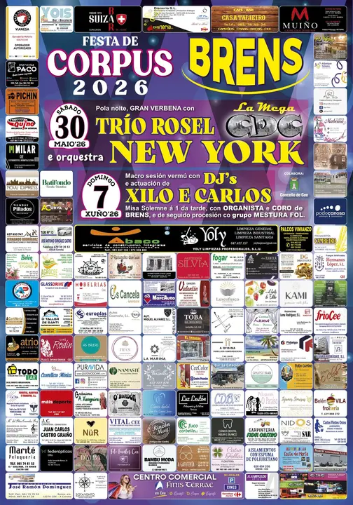 Festas do Corpus de Brens 2026