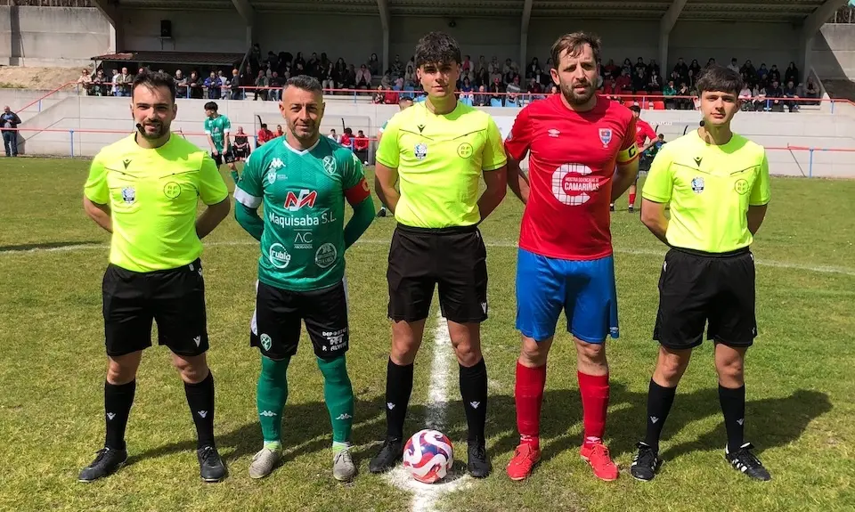 Doro e Pejo co trio arbitral na Grixa-Foto-Parker