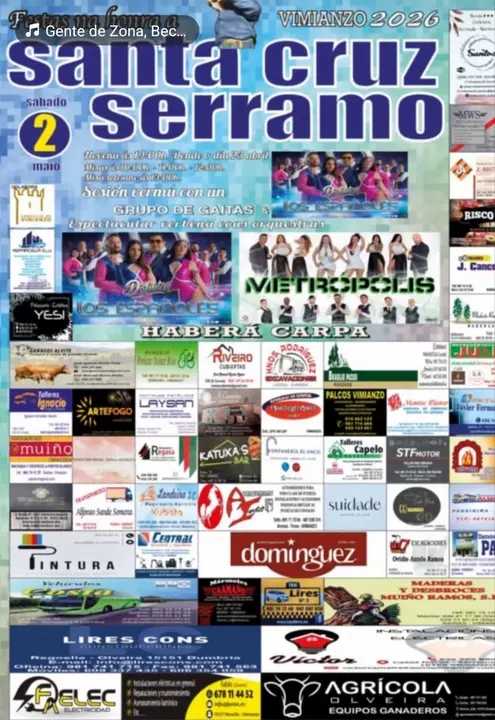 Festas de Santa Cruz de Serramo-Vimianzo 2026