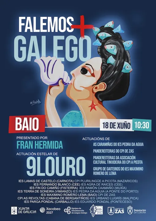 CARTEL FALEMOS + GALEGO