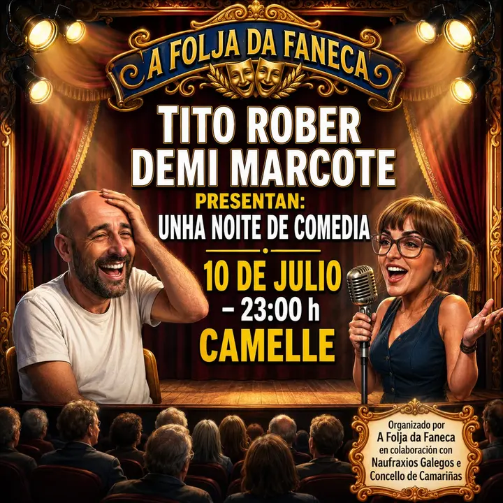 Noite de monologos en Camelle