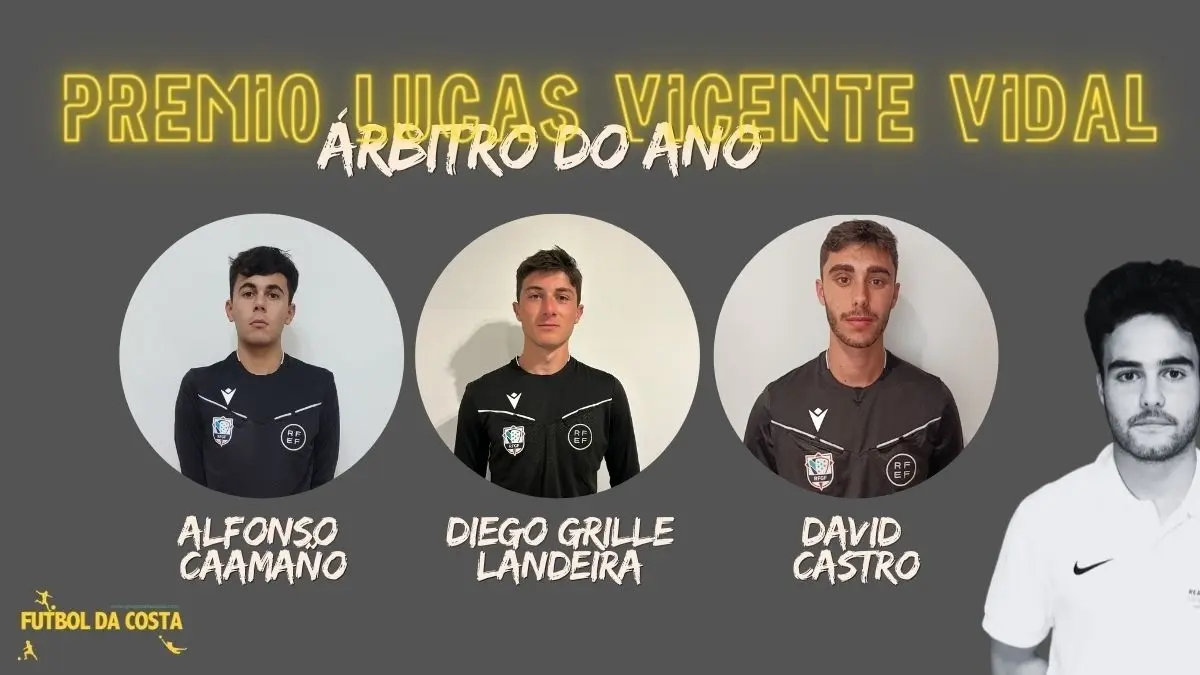 Nominados ao Arbitro do Ano Lucas Vicende Vidal2026