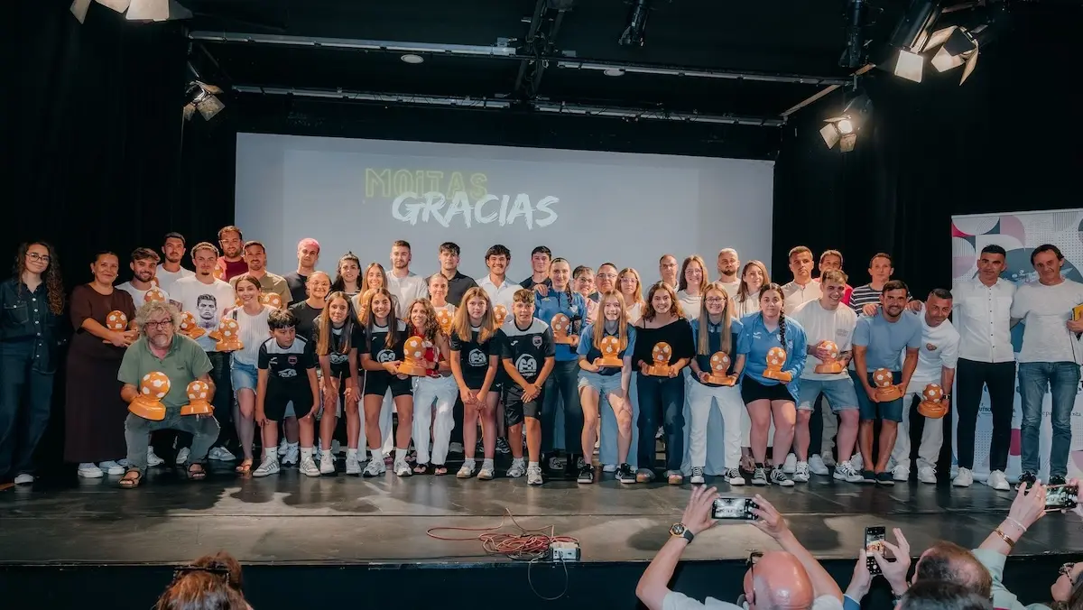 Gala do Futbol da Costa 26-Foto de Familia