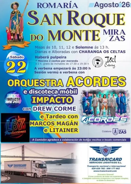 Romeria de San Roque do Monte de Mira-Zas