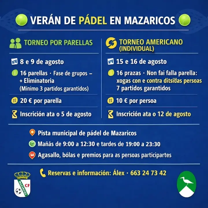 Torneo Padel Mazaricos