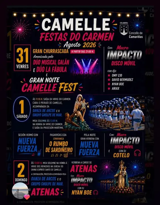 Festas do Carme de Camelle