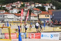 Panoramica do Campionato de Espana de Volei Praia no &Eacute;zaro en 2024-Foto-Jorge Castro