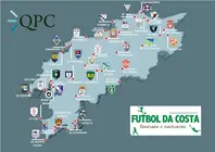 Mapa Futbol da Costa 2025-2026