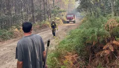 Incendio Nosa Señora da O Muxia 5