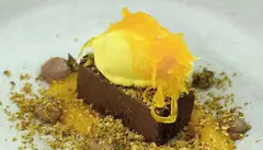 Novo xeado de cabaza de Mmmm Xeados e Neira Restaurante