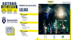 Ialma concertos Deputacion na Costa da Morte