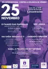 Cartel 25 noviembre Fotografía Morado copia