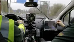 Garda Civil tradico radar mobil