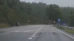 accidente no punto negro de ameixenda
