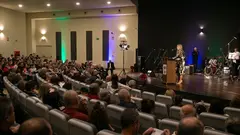 Auditorio do Viso na sua estre<