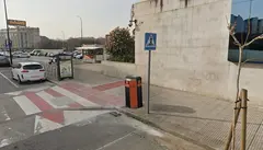 Paso de peons na rua Peru de Carballo