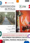 CARTEL ZAS - Zas reforza a súa aposta pola cultura cunha nova exposición de pintura no Centro Sociocultural de Baio