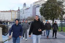 Manifestacion do Mar no Parrote Patrons de Corme e Laxe