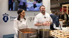 Fabián Mouzo e Lara Alvarello-O Camiño Fala en Madrid Fusion 2023